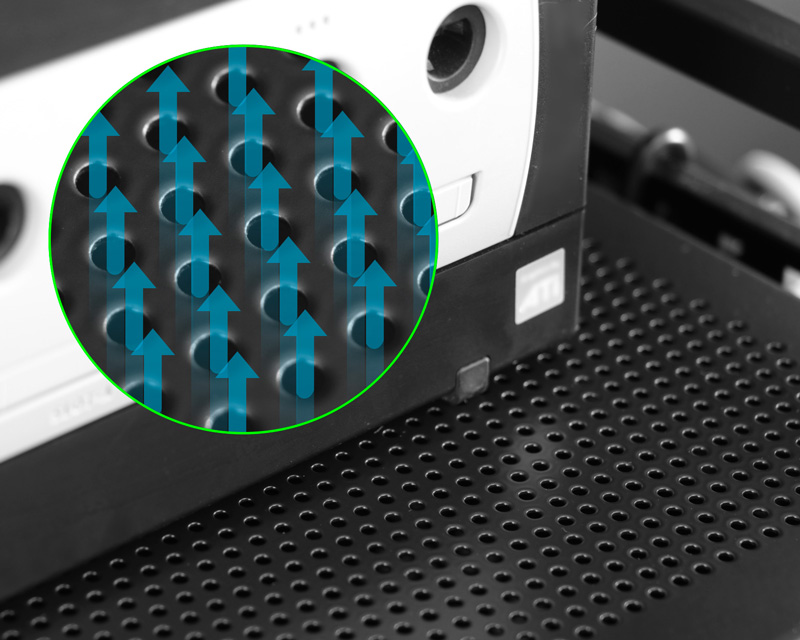 Perforated Shelves