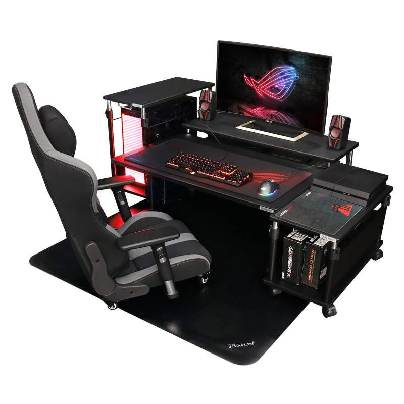 Desk-Equipped Gamer Beds : Bauhutte Gaming Accessories