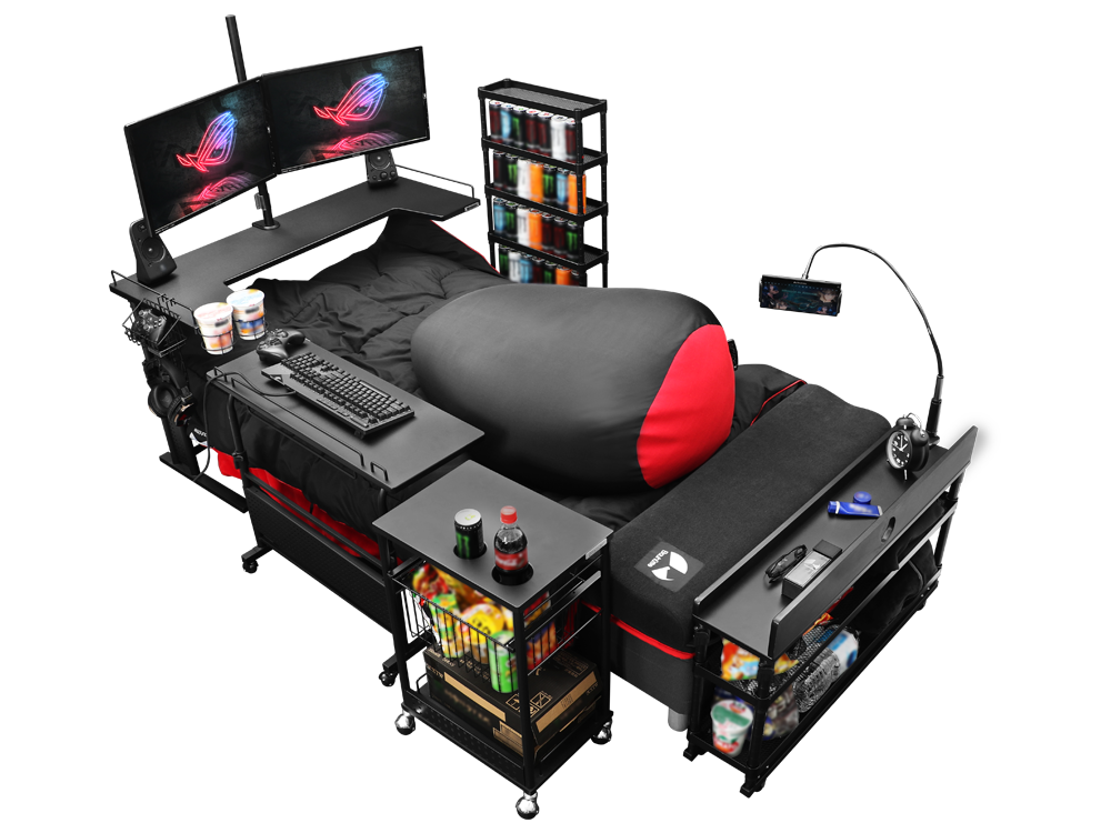 14 Amazing Gaming Desk Layouts for A Budget of $1000 | Bauhütte®