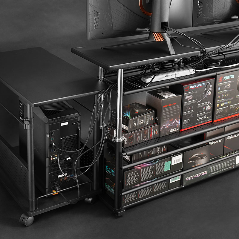 Out of Sight and Out of Mind Cable Storage
