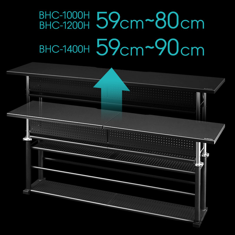 Adjustable Height (if Used as a Monitor Stand)