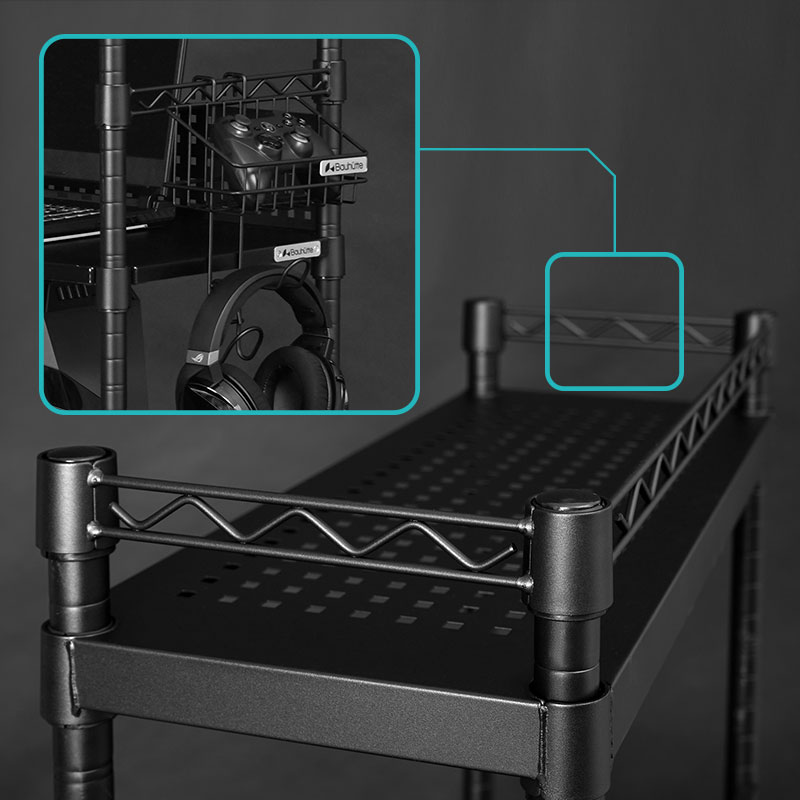 Desk Side Rack BHS-600SM / 700SM | Bauhütte®