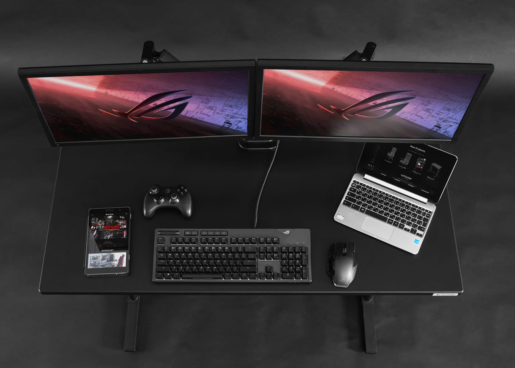 Gaming Desk BHD-800CM / 1000M / 1200M | Bauhütte®