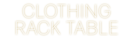 Clothing Rack Table BHT-830