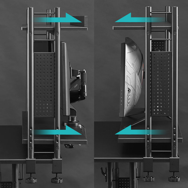 Monitor Arms Can Be Attached