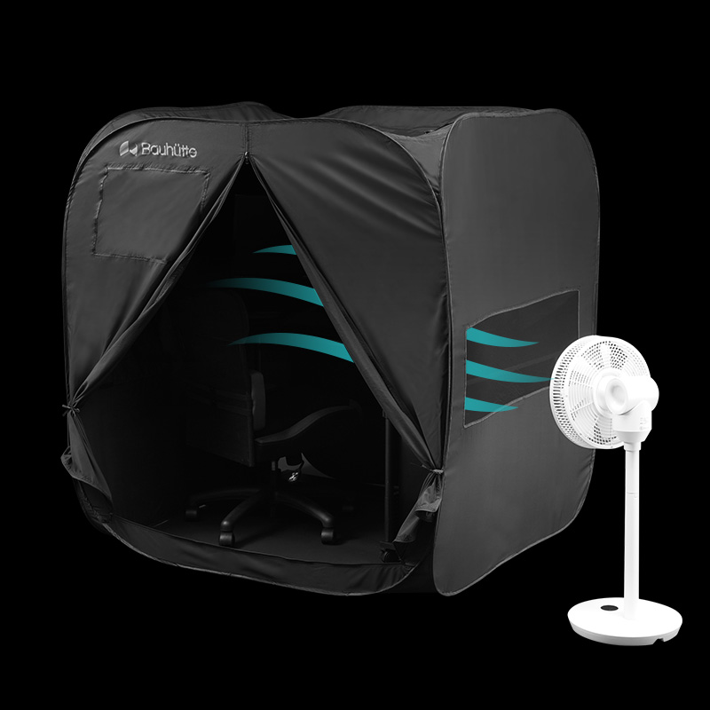 Ventilation Inside the Desk Tent