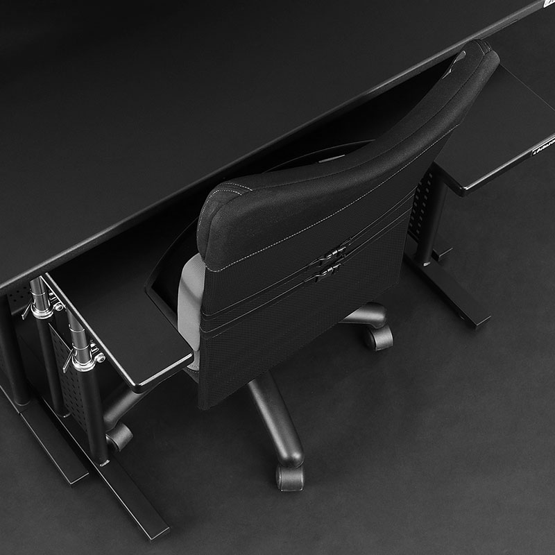 Storage Space Beneath the Desk