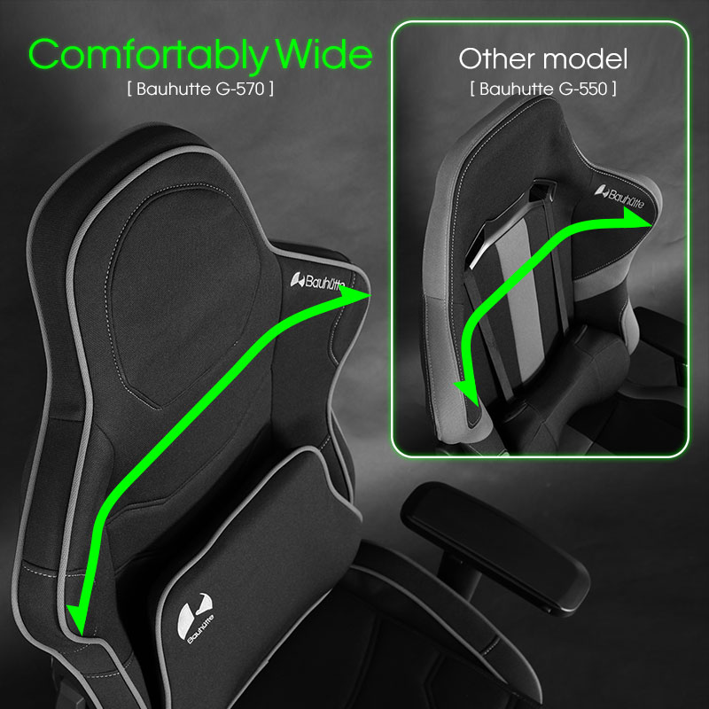 Wide Bucket Seat